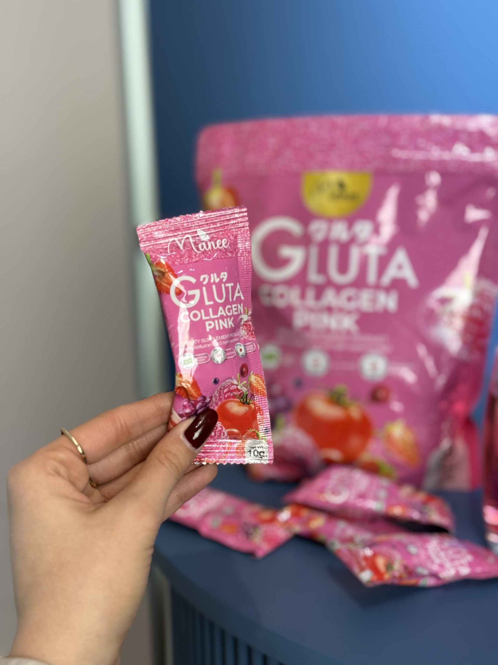 IMG_4443 ساشه تکی ابمیوه گلوتاتیون کلاژن - Image 1